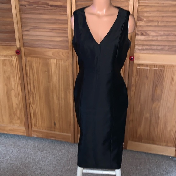 B Michael America size 10 couture shift dress & swing jacket plum purple & black - Picture 6 of 16